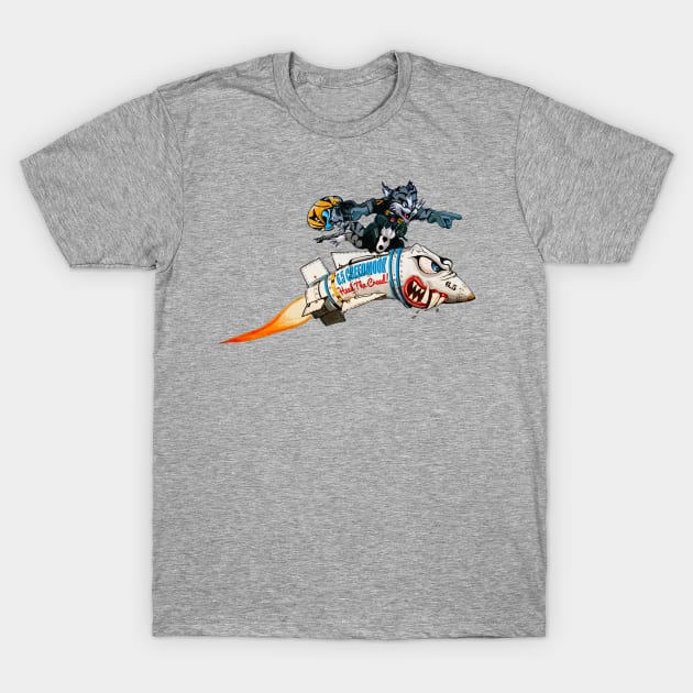 6.5 Creedmoor | Missile Rider T-Shirt by wyldefire